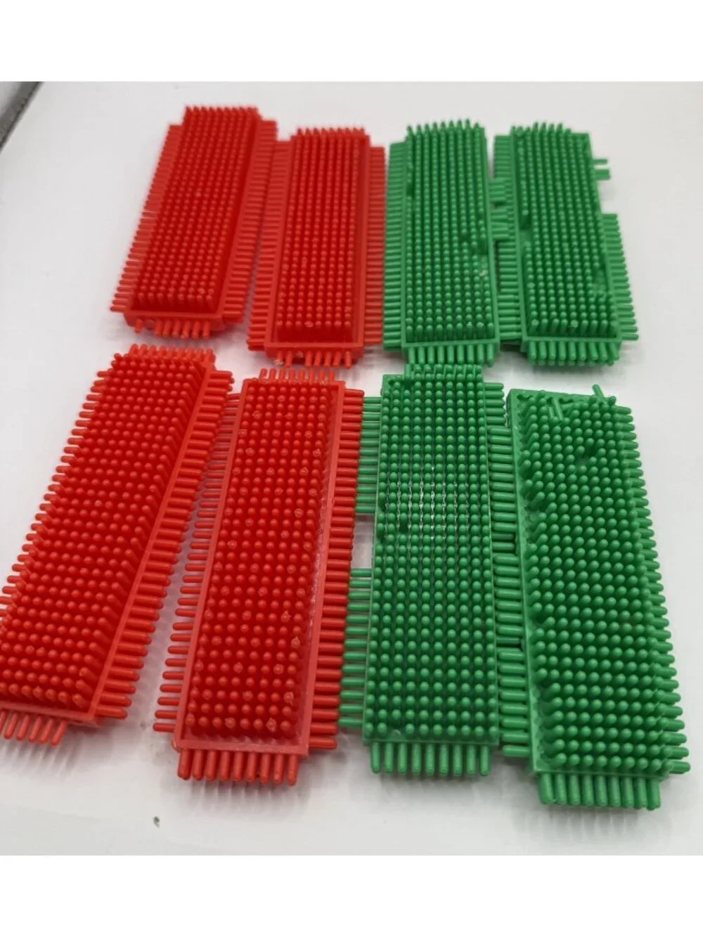 70 Vintage Bristle Blocks Lot Car Teddy Bear Wheels